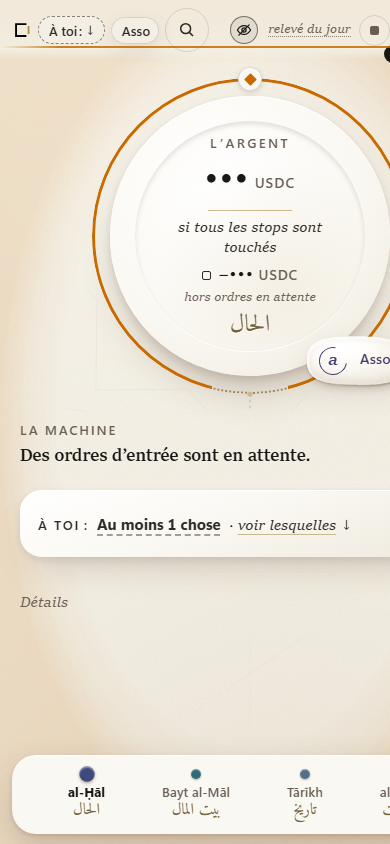 Director V2 actuel sur mobile 390 par 844 en mode Capture
